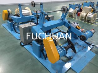 Fuchuan のスカイ ブルー単一ワイヤー Dia 6-25mm のための電気ワイヤー押出機機械