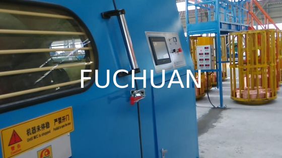アルミニウム銅線撚り線機 バンチャー 自動撚り線装置