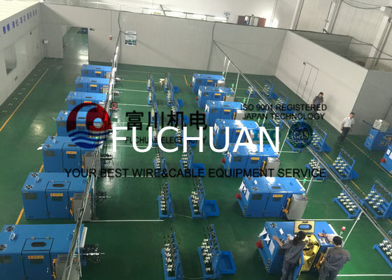 パッシブアクティブ巻き取り銅線撚り線機 0.08mm - 0.45mm