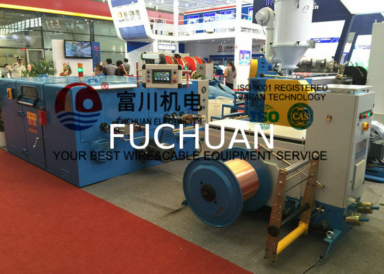銅ワイヤの扭曲機械 双頭 スカイブルー 5.5kw 医療機器
