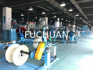 Fuchuan PUのPEポリ塩化ビニールの放出機械、BVワイヤーDia 5-20mmのためのBVRワイヤー押出機ライン
