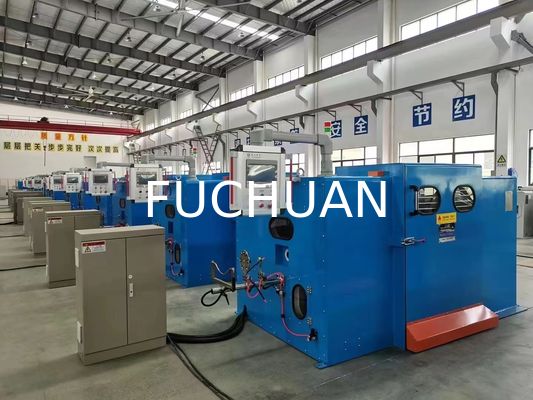 スカイブルー銅線撚り機 11KW 撚り速度 100-250r/分