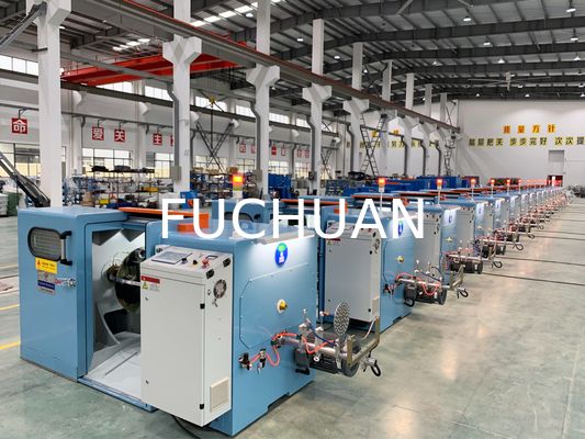 線径 0.2-1.04mm 銅線撚り合わせ機 容量 100-350kg/h クラッドアルミニウム