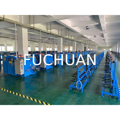 Fuchuan 400b 高速銅線束ね機無段階ねじりピッチ調整ケーブル