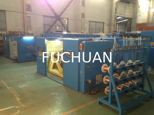 FUCHUAN 4000 Twist Copper Wire Bunching Machine タッチスクリーン操作 19個セット