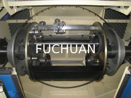 3000rpm ダブルツイスト撚り合わせ機 直径500巻取ボビン設備