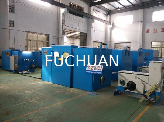 PLC 制御裸銅線撚り機磁気張力ペイオフ装置