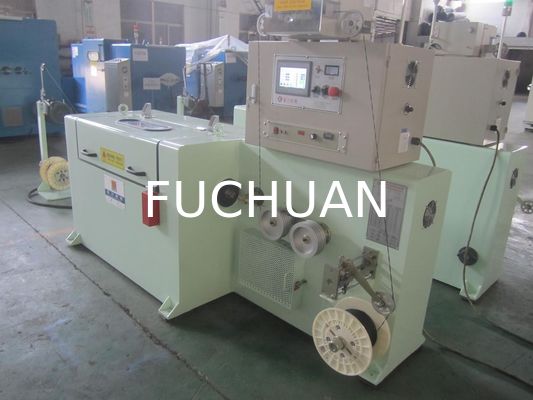 2500RPM裸銅線撚線機 3.7Kw 高周波データケーブル