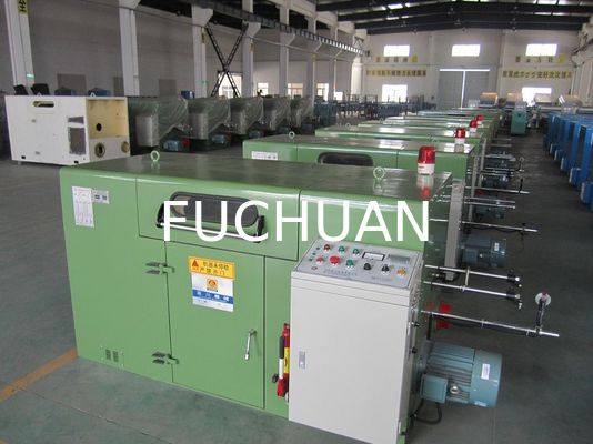 7.5Kw ワイヤー撚り機 FUCHUAN 2.5Kgf スカイブルー ワイヤー バンチャー装置