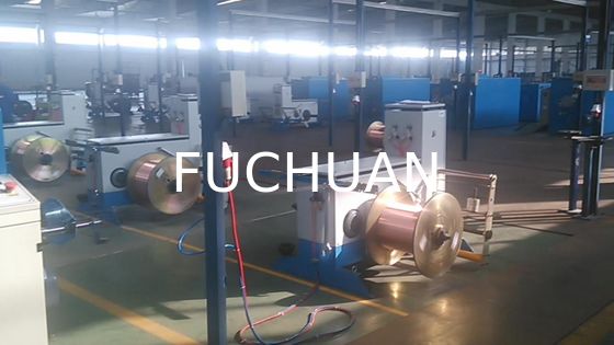 医療機器・航空宇宙用錫メッキ銅線撚り線機 ダブルヘッド 5.5Kw