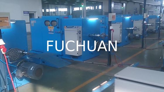 医療機器・航空宇宙用錫メッキ銅線撚り線機 ダブルヘッド 5.5Kw