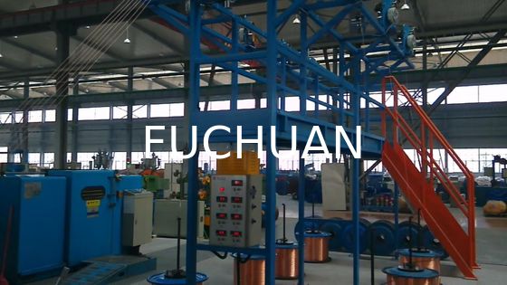 アルミニウム銅線撚り線機 バンチャー 自動撚り線装置