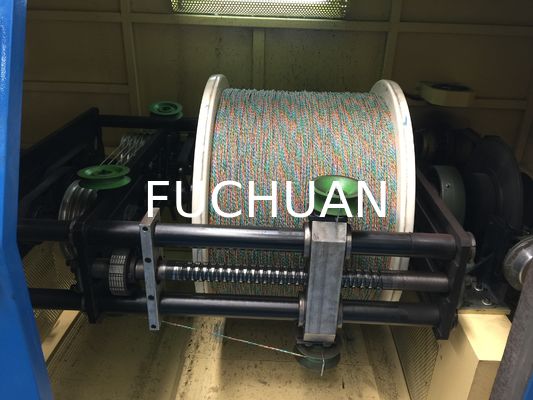敷設機銅芯線ケーブル自動単撚り装置