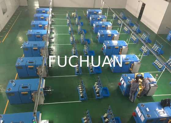 ダブルツイスト銅線撚り線機 バンチング電磁ブレーキ
