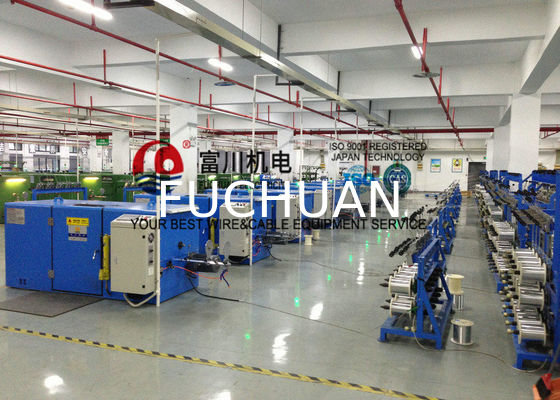 PLC制御銅線撚り線機加工装置 ストランディング超導体