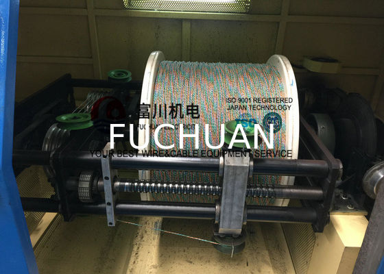 銀被覆線撚り合わせ機 18.5Kw タッチスクリーン操作装置