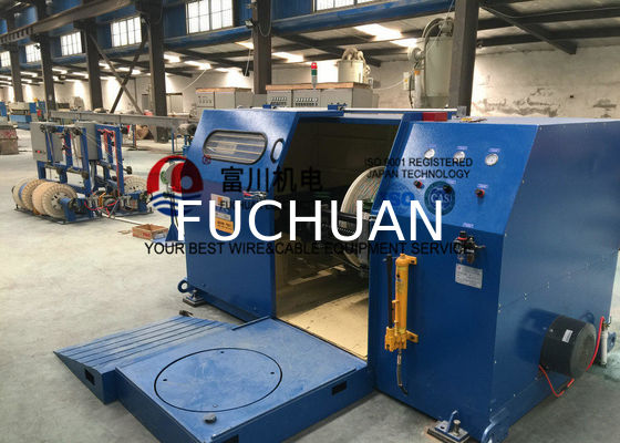 銀被覆線撚り合わせ機 18.5Kw タッチスクリーン操作装置