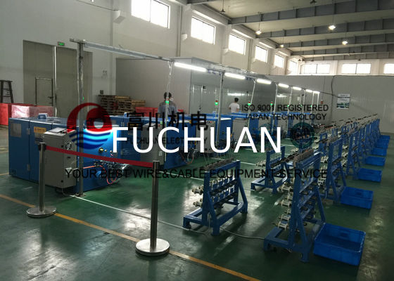 パッシブアクティブ巻き取り銅線撚り線機 0.08mm - 0.45mm