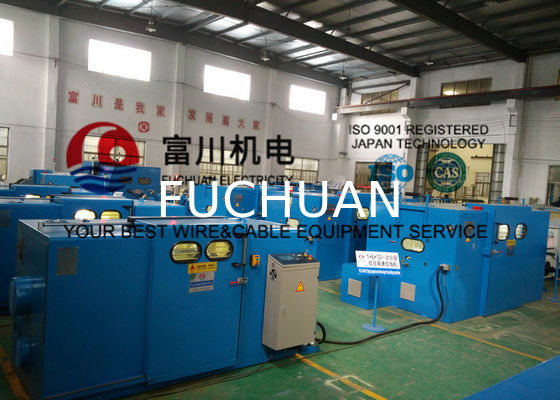 FUCHUAN ワイヤーツイストマシン通常 1-6-12 導体を撚る銅線