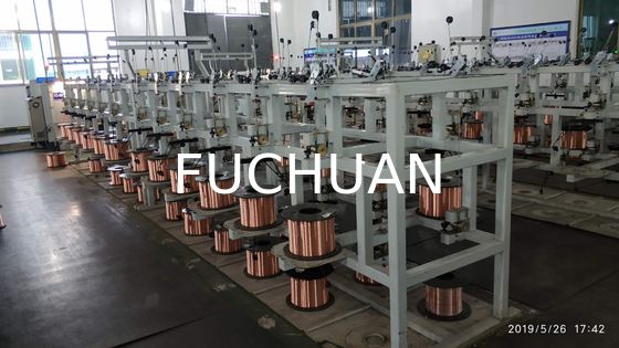 0.03-2.52mm ねじり装置を作る錫メッキ銅線束ねる機械ケーブル