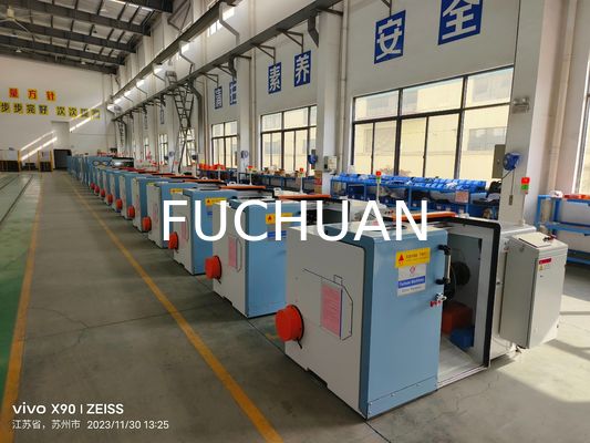 PLC HMI インバーター制御ケーブル撚り線機 7.5-11kw 主機電源