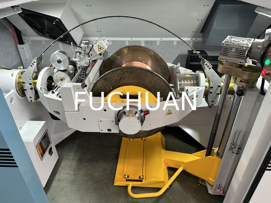 錫メッキワイヤー撚り銅線 630 ダブルツイストバンチングマシン府川市