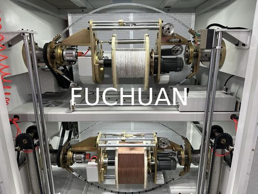 銅の0.8-2.8mmのケーブルの芯線の二重ねじれの束ねる機械のバンチャーのねじりの巻線