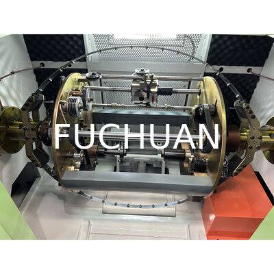 自動二重ねじれの銅線の束ねる機械0.05-0.32mmのケーブル装置