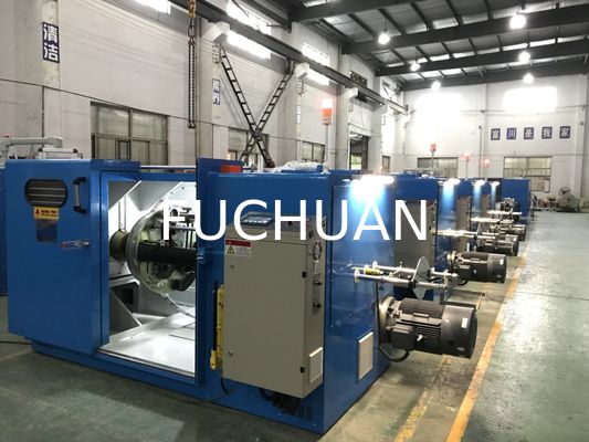 0.05-2.5mm直径のための銅ワイヤリング扭曲ストランディングバンチャーマシン